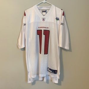 NFL Arizona Cardinals Larry Fitzgerald Super Bowl Jersey SIZE L
